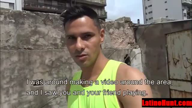 Straight Latinos paid to suck each other off