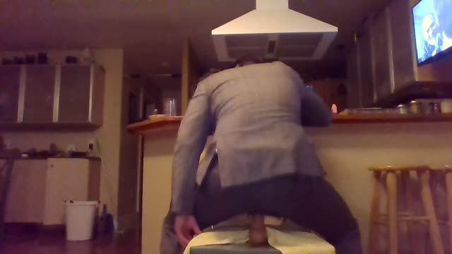 suit dildo ride