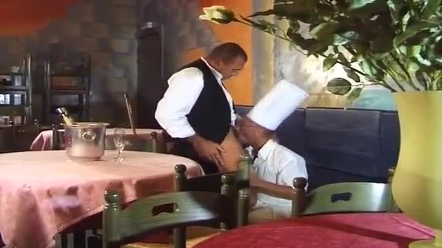 chef and waiter