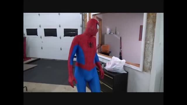 Spidey cocoon