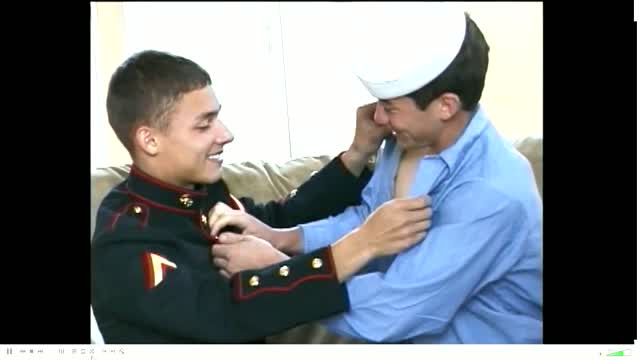 Cute military boys suck and fuck (Ethan Spence & Cory)
