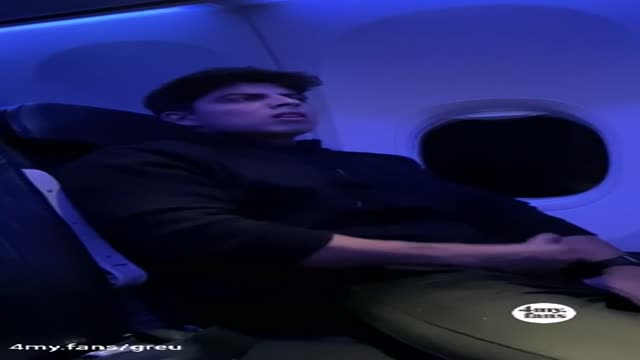GREU28 horny on plane 