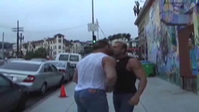 Bodybuilder fetish