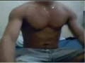 handsome straight muscle