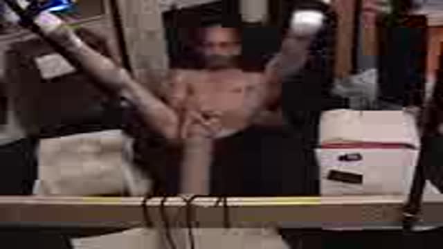 Riding a dildo