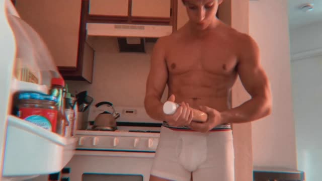 Jerking his girlfriend's brother off