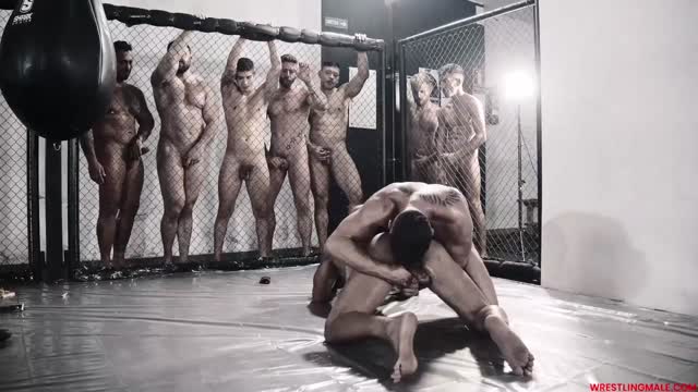 11 fighters in Orgy - Oiled Finale