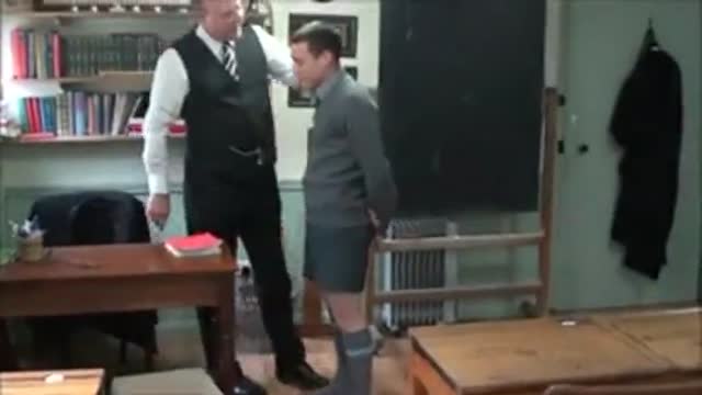 Spanked in class