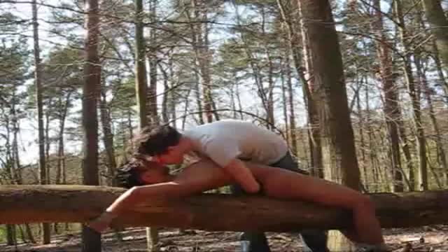 tied outside