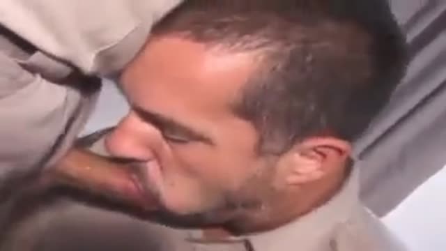 Cigar smoking cops fuck and suck