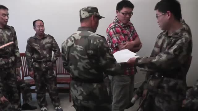 Army group spanking