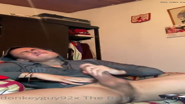 big uncut latino str8 cumshot