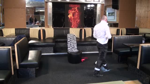 stripping and dancing