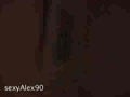 Sexy Alex Sucks Cum