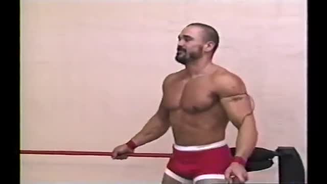 old vs young in wrestling ring