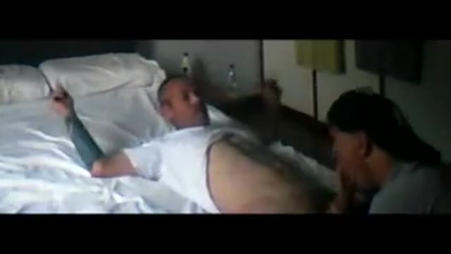 Hidden cam Dad tripping