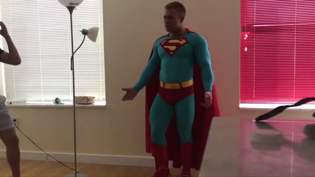 Superman worshipped