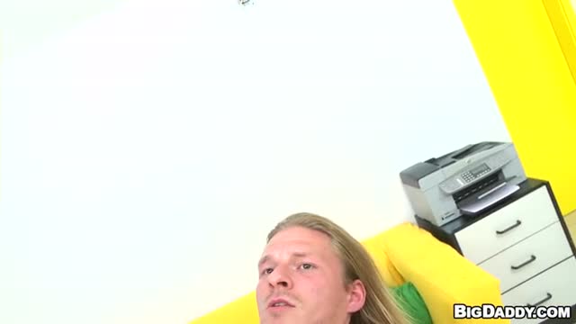 Long hair guy does it on the table