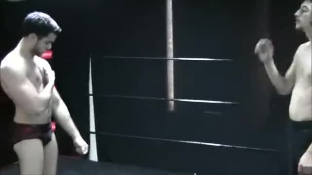 Kevin wrestling