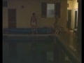 Bareback by the pool
