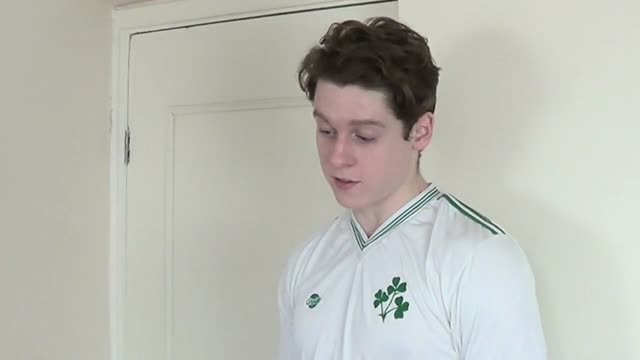Soccer boy spanking 