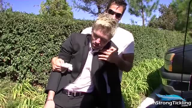 Christian bound and tickled