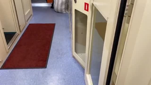 "thar he blows"..on a train...