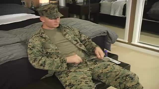SERVICEMAN GETS SERVICED