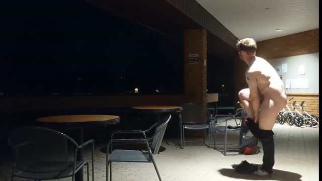 Public wank at the Golf Course