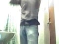 Wanking in the shower