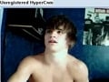 Gorgous fit guy jerks eats cum