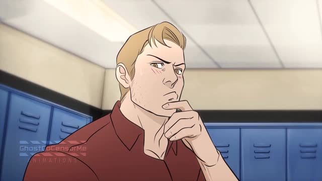 Cartoon - Coach and Athlete