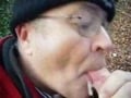 sucking in the park