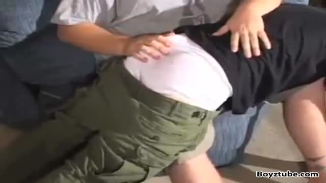 Icy hot spanking