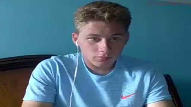 Straight Blond College Sk8r with Big Thick Cock