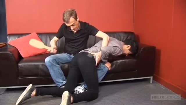 Spanking naughty boys