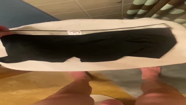 Trying new underwear