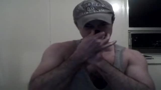 verbal x eats his cum