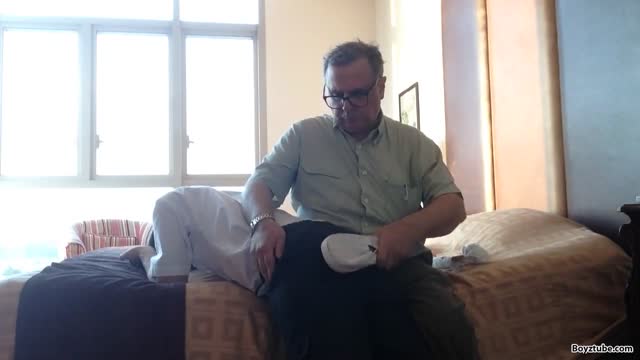 Schoolboy gets the slipper