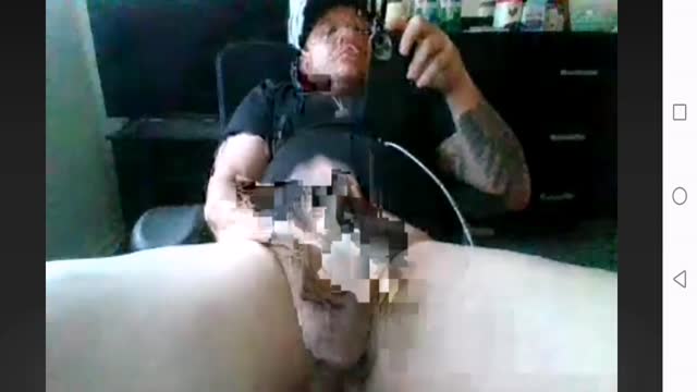 straight jerk on cam