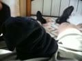 Dark Nylon Socks....ahhhh!