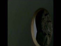 Army gloryhole threesome