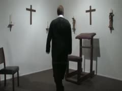 A holy spanking with the cane