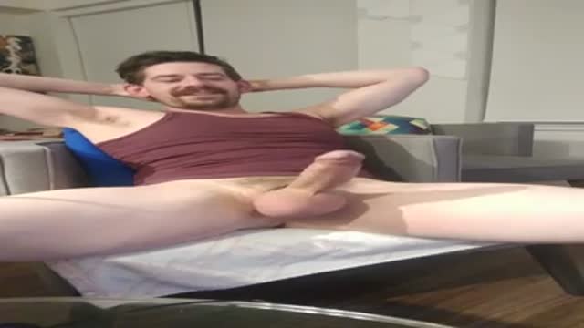 big dick cliff uncut cock in dick ring