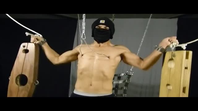 Predicament bondage for twink