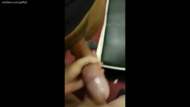 huge cock cumshot at gloryhole with twink in public